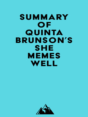 cover image of Summary of Quinta Brunson's She Memes Well
